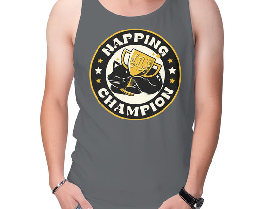 Napping Champion Cat