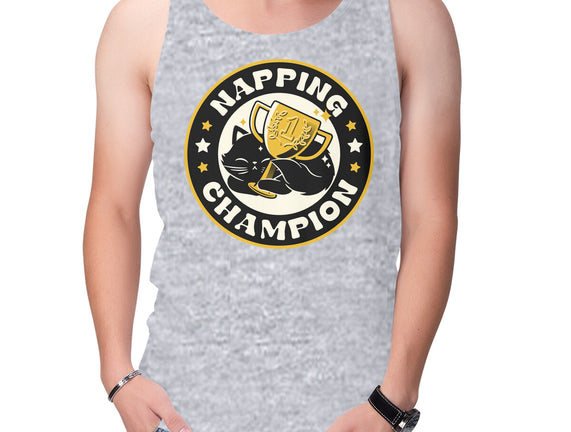 Napping Champion Cat