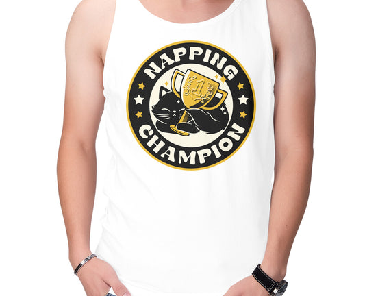 Napping Champion Cat