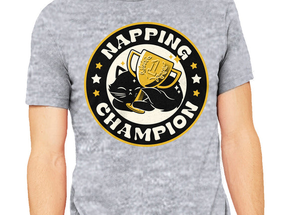 Napping Champion Cat
