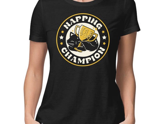 Napping Champion Cat