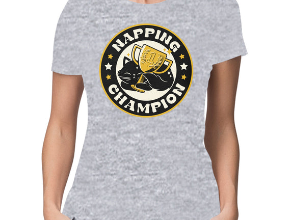 Napping Champion Cat