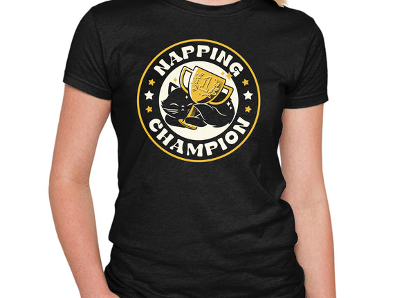 Napping Champion Cat
