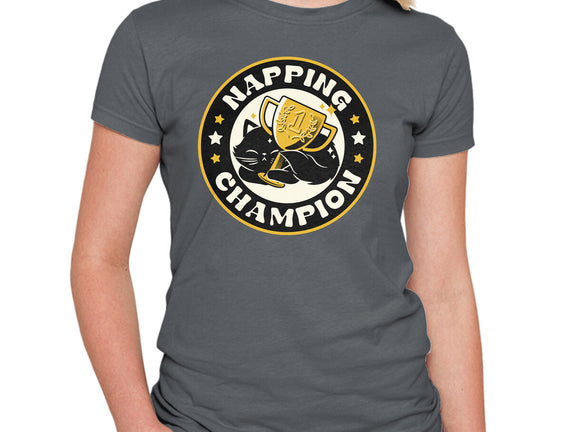 Napping Champion Cat