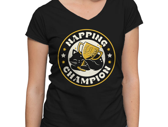 Napping Champion Cat