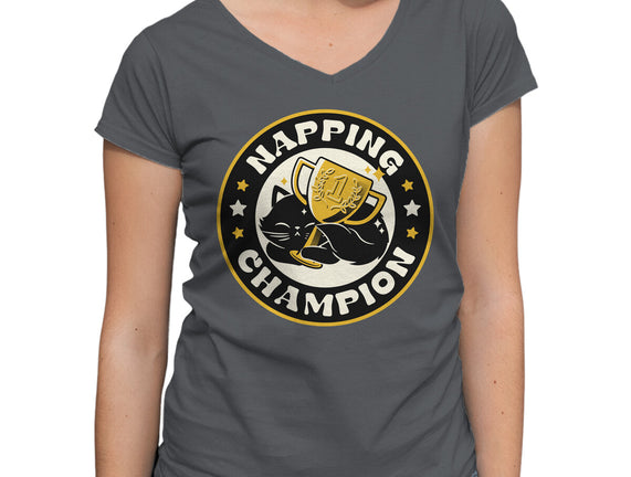 Napping Champion Cat