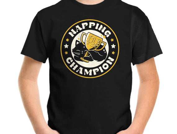 Napping Champion Cat