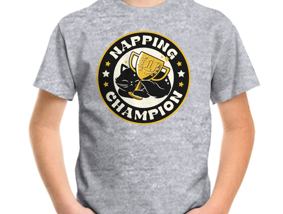 Napping Champion Cat
