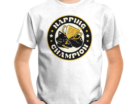 Napping Champion Cat
