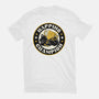 Napping Champion Cat-Unisex-Basic-Tee-tobefonseca