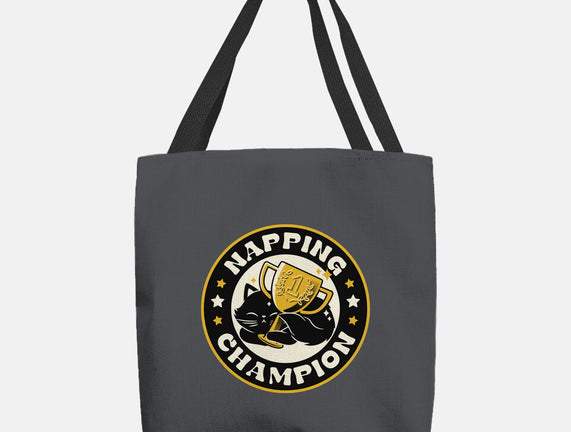 Napping Champion Cat