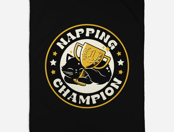 Napping Champion Cat