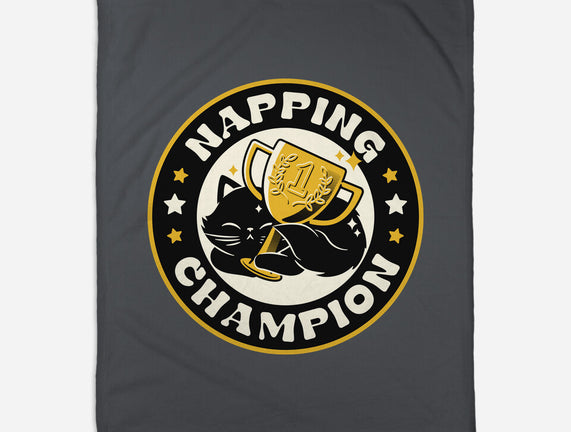 Napping Champion Cat