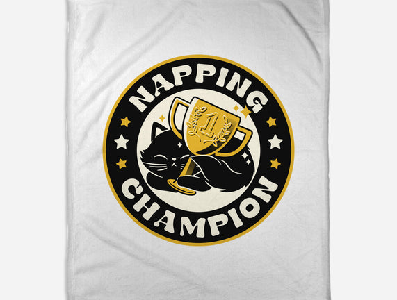 Napping Champion Cat