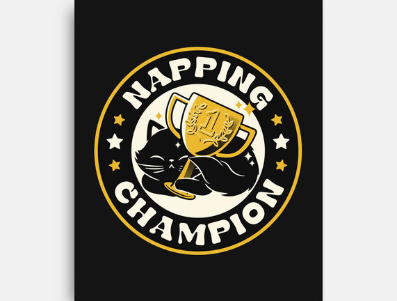 Napping Champion Cat