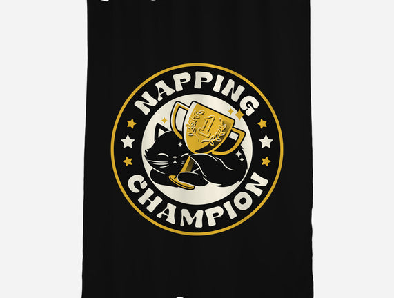 Napping Champion Cat