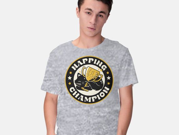 Napping Champion Cat