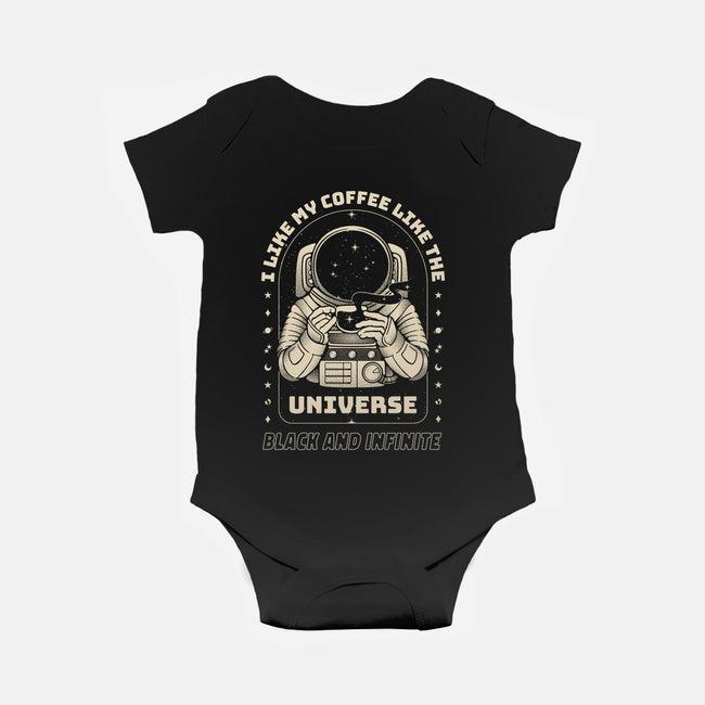 Black And Infinite-Baby-Basic-Onesie-tobefonseca