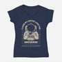 Black And Infinite-Womens-V-Neck-Tee-tobefonseca