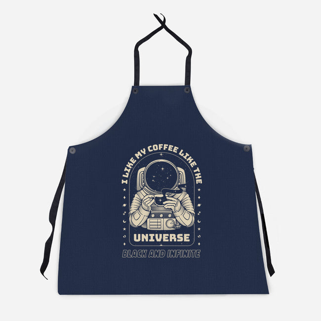Black And Infinite-Unisex-Kitchen-Apron-tobefonseca