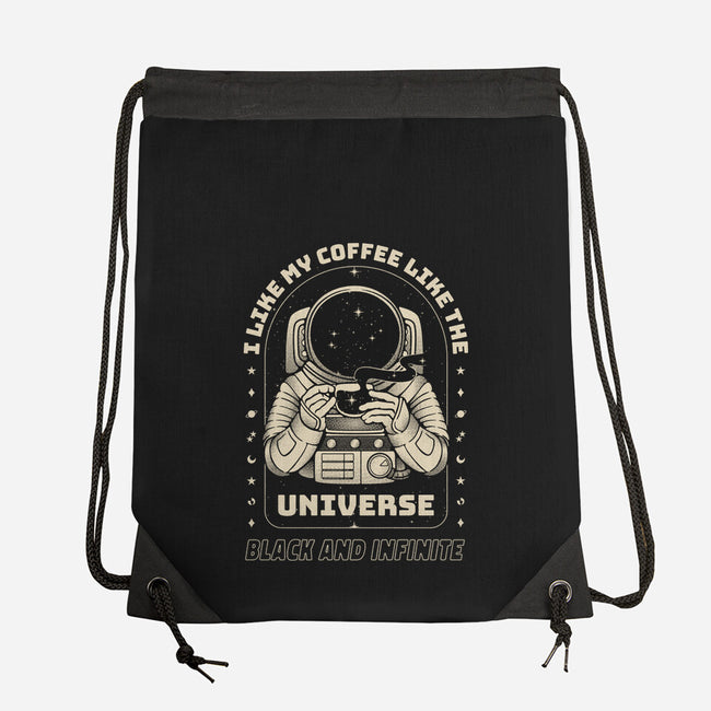 Black And Infinite-None-Drawstring-Bag-tobefonseca