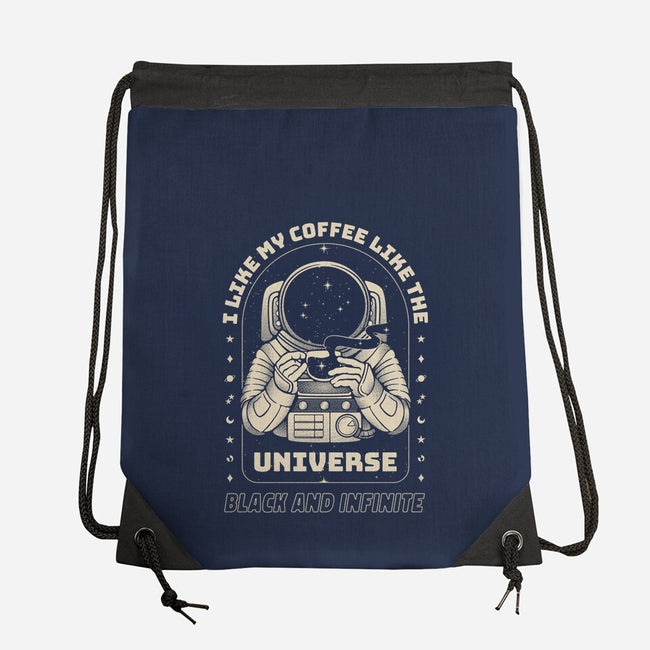 Black And Infinite-None-Drawstring-Bag-tobefonseca