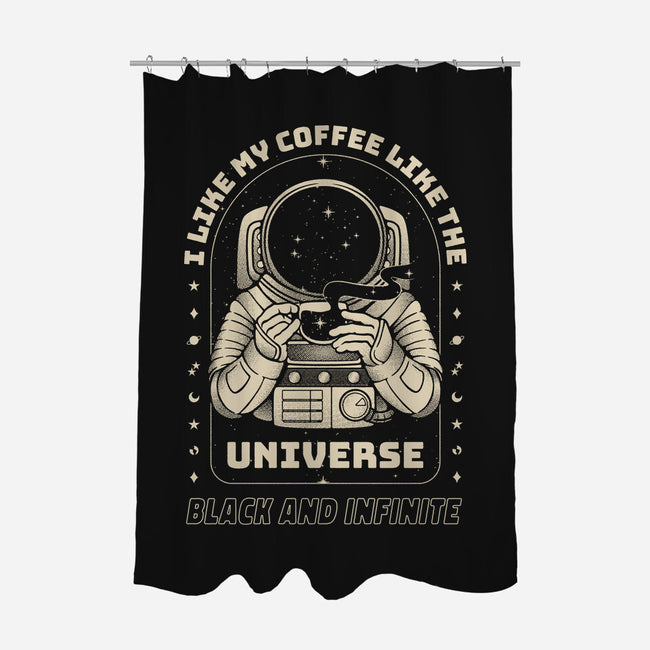 Black And Infinite-None-Polyester-Shower Curtain-tobefonseca