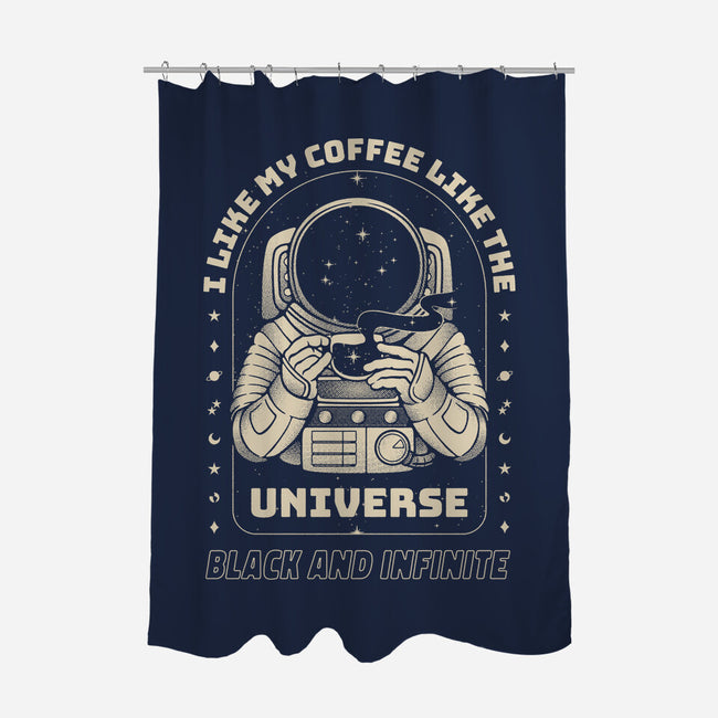 Black And Infinite-None-Polyester-Shower Curtain-tobefonseca
