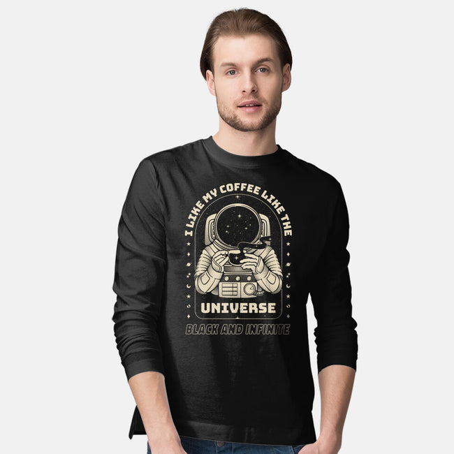 Black And Infinite-Mens-Long Sleeved-Tee-tobefonseca