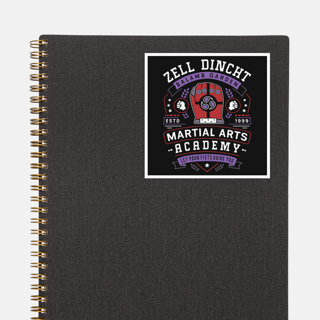 Zell Dincht Academy Emblem-None-Glossy-Sticker-LAGELANTEE