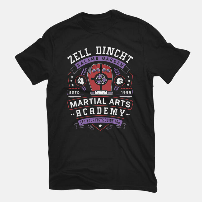Zell Dincht Academy Emblem-Mens-Heavyweight-Tee-LAGELANTEE
