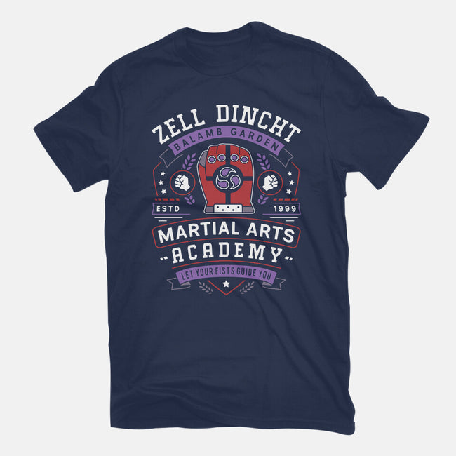 Zell Dincht Academy Emblem-Womens-Fitted-Tee-LAGELANTEE