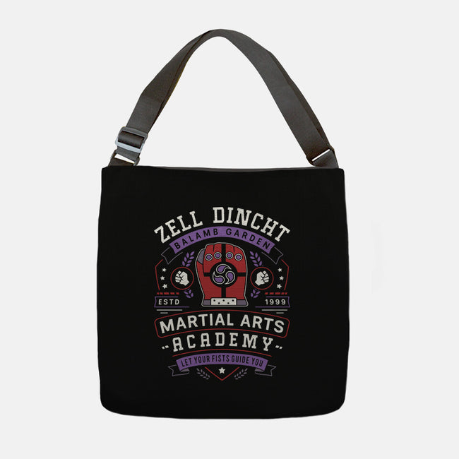 Zell Dincht Academy Emblem-None-Adjustable Tote-Bag-LAGELANTEE