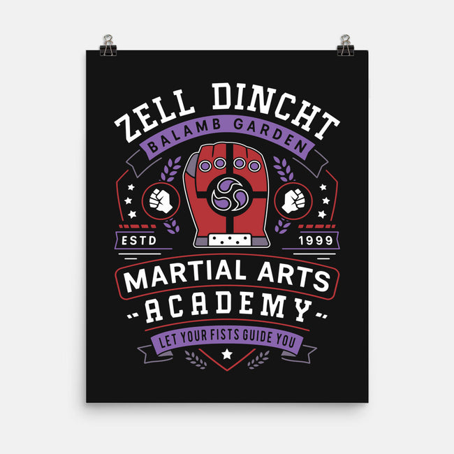 Zell Dincht Academy Emblem-None-Matte-Poster-LAGELANTEE