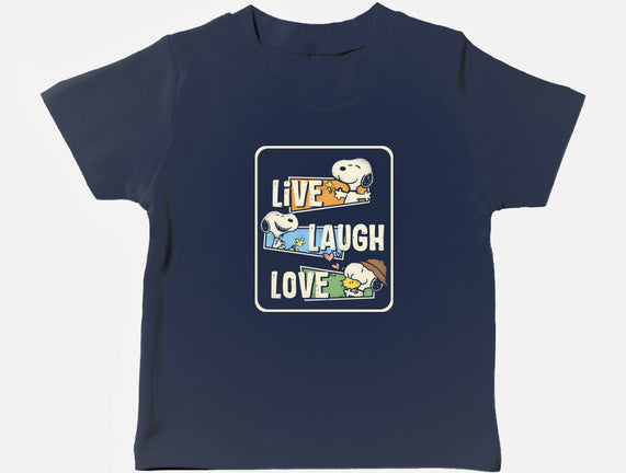 Snoopy Loves To Live And Laugh