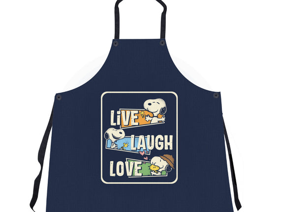 Snoopy Loves To Live And Laugh