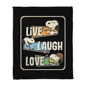 Snoopy Loves To Live And Laugh
