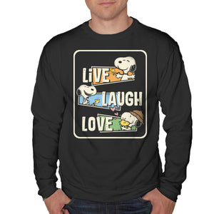 Snoopy Loves To Live And Laugh