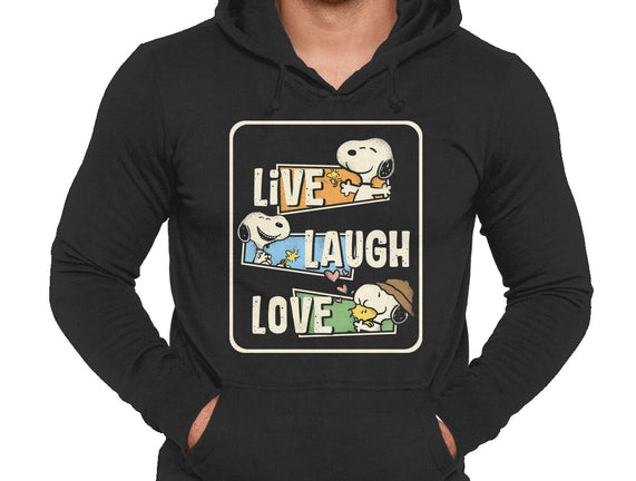 Snoopy Loves To Live And Laugh