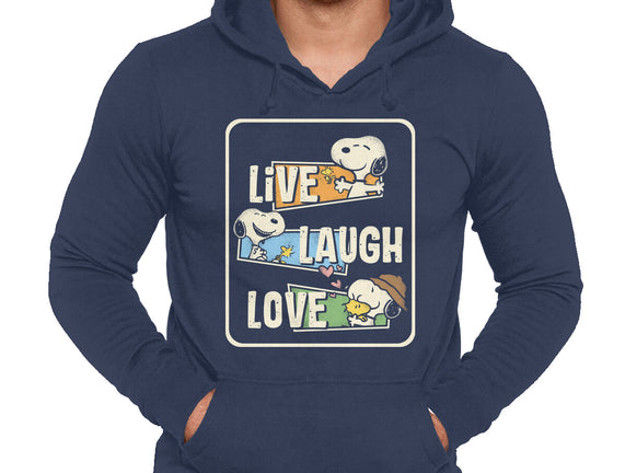 Snoopy Loves To Live And Laugh