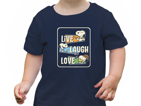 Snoopy Loves To Live And Laugh