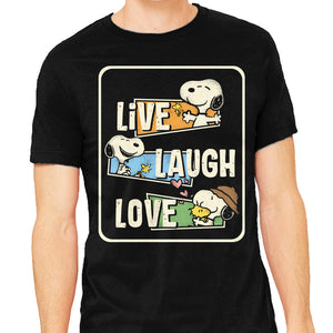Snoopy Loves To Live And Laugh