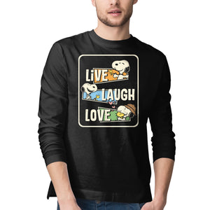 Snoopy Loves To Live And Laugh