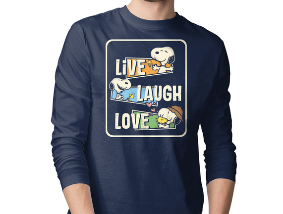 Snoopy Loves To Live And Laugh