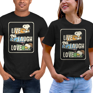 Snoopy Loves To Live And Laugh
