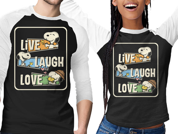 Snoopy Loves To Live And Laugh