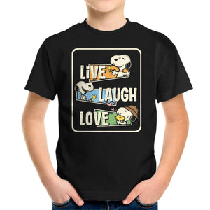 Snoopy Loves To Live And Laugh