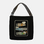 Snoopy Loves To Live And Laugh-None-Adjustable Tote-Bag-turborat14