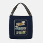 Snoopy Loves To Live And Laugh-None-Adjustable Tote-Bag-turborat14