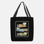 Snoopy Loves To Live And Laugh-None-Basic Tote-Bag-turborat14
